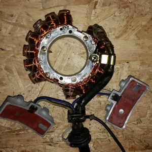 Rénovation du stator et des capteurs Honda CX 400 500