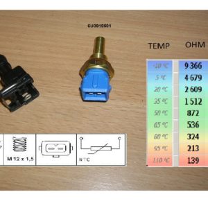 Capteur de température d'eau CTN